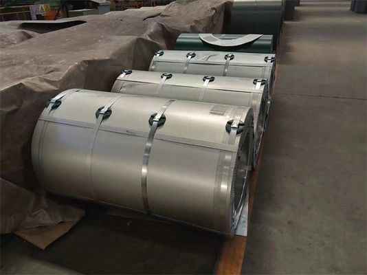 G60 Ζυγισμένος χάλυβας ASTM A792 Galvalume Steel Coil AZ150 με μήκος ανάλογα με τις απαιτήσεις του πελάτη και πάχος 0,12-2,0 mm