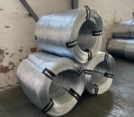 Ζυγισμένο σύρμα χάλυβα 8mm στο πρότυπο ASTM από επαγγελματία με βαθμό Q195/Q235/SAE1006/SAE1008