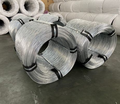 4.77mm Ζυγισμένο χάλυβα σύρμα 20 21 22 GI Ζεστό βουτηγμένο σύρμα σύνδεσης 12/ 16/ 18 Ανεκτικότητα ± 1% Ασημένιο λαμπερό