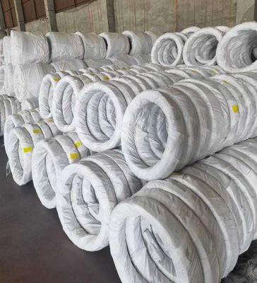 ASTM πρότυπο 0,7mm 0,8mm 1,2mm 1,6mm 1,8mm 2mm 2,5mm Wire Bailing Ηλεκτροσυσκευασμένο σιδερένιο σύρμα