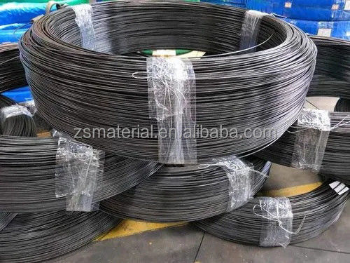 3mm 4mm 5mm 6mm μαύρη επιφάνεια χαμηλού άνθρακα ατσάλινο σύρμα για προεπιταγή σκυρόδεμα υψηλής αντοχής στην έλξη