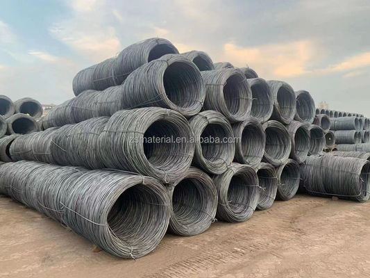 ASTM πρότυπο Q195 MS χαμηλού άνθρακα ατσάλινη ράβδος σύρματος για την κατασκευή νυχιών 5.5mm 6.5mm 8mm σύρματος Q195/Q235/SAE1006-1008 Προσαρμοσμένο MS