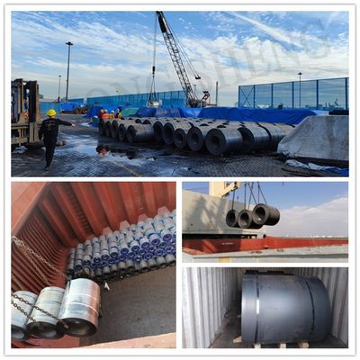 Q195 Q215 Q235 Q255 Q275 Q355 Ss400 Skin Pass Carbon Coil Slit Hrc Hot Rolled Carbon Steel Coil με πλάκα δοχείου