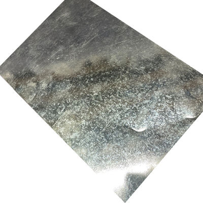 Z121-Z180 Επιχρισμός DC01 DC02 Ψυχρό έλαση 0,3 mm Καθαρό χρώμα επικαλυμμένη γαλβανισμένη πλάκα χάλυβα με ελαφρώς λαδωμένη επιφάνεια