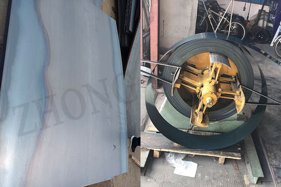 Ζεστό ελαστικό 6 mm πλάτος 2000 mm S235JR Στρογγυλοκύλινδρο ατσάλι άνθρακα με γαλβανισμένη επικαλυμμένη επιφάνεια και πρότυπο AISI