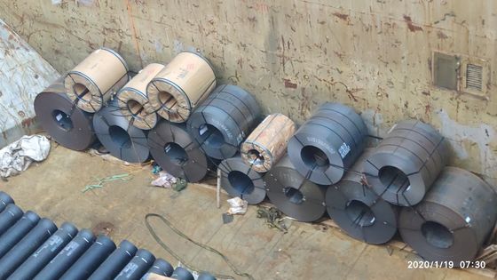 Ζεστό ελαστικό 6 mm πλάτος 2000 mm S235JR Στρογγυλοκύλινδρο ατσάλι άνθρακα με γαλβανισμένη επικαλυμμένη επιφάνεια και πρότυπο AISI