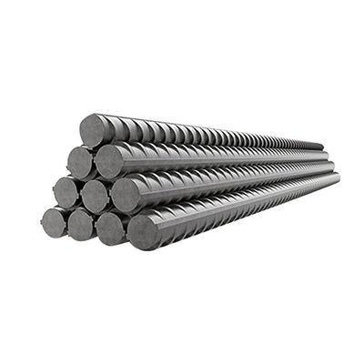 Σιδηροπλαστική ASTM A615 Grade 60 Ss400 S355 Hrb335 Hrb400 Hrb500 Ζεστόσφαιρικη σιδηροπλαστική ράβδος σιδήρου για κατασκευές κτιρίων