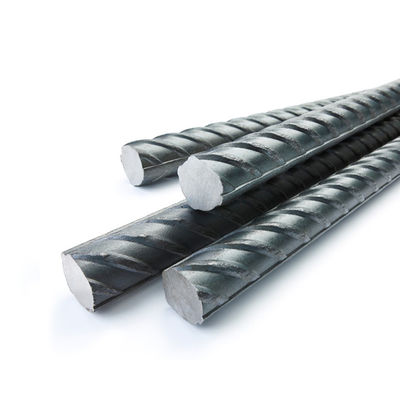 Σιδηροπλαστική ASTM A615 Grade 60 Ss400 S355 Hrb335 Hrb400 Hrb500 Ζεστόσφαιρικη σιδηροπλαστική ράβδος σιδήρου για κατασκευές κτιρίων