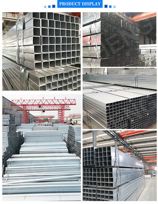 50x100mm 1,8mm πάχος ορθογώνιο Gi Κούφιο Ζυθοποιημένο σωλήνα με εγγυημένη αδιάβροχη συσκευασία και ανοχή ± 1%