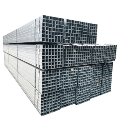 12M μήκος Hot-Dip ASTM Steel Profile MS Square Tube Ζυγισμένο τετράγωνο 80x80x2.5mm με πάχος 1mm-12mm