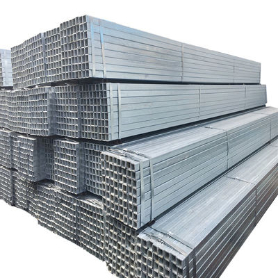 12M μήκος Hot-Dip ASTM Steel Profile MS Square Tube Ζυγισμένο τετράγωνο 80x80x2.5mm με πάχος 1mm-12mm