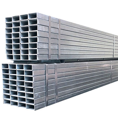 12M μήκος Hot-Dip ASTM Steel Profile MS Square Tube Ζυγισμένο τετράγωνο 80x80x2.5mm με πάχος 1mm-12mm
