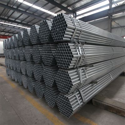 Στρογγυλό τομή ASTM A106 Sch 40 ERW GI Ζυγισμένος σωλήνας χάλυβα με ανοχή ± 1%
