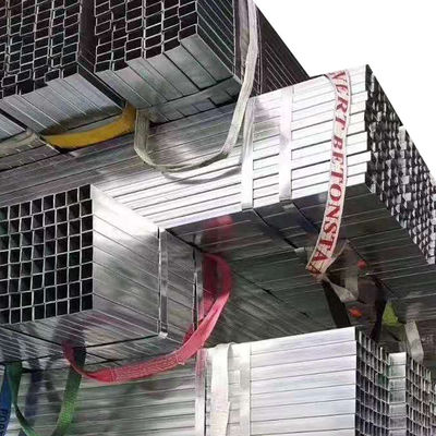 Ελαφρώς λαδωμένο 14 μεγέθους 2x2 ίντσες Γαλβανισμένο τετραγωνικό σωλήνα με πιστοποιητικό JIS λαδωμένο ή μη