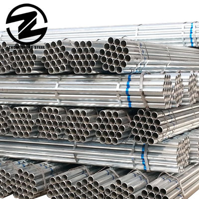 2 ίντσες GI σωλήνες για θερμοκήπια Hot Dip ASTM/GB/BS/JIS/EN Standard 20 Ft Iron Galvanized Round Iron Steel Pipe