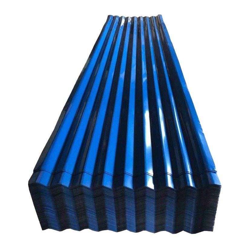 665-1100mm πλάτος RAL 9047 και RAL 9002 GMI Ζυγισμένο φύλλο οροφής για μεταλλικές ανάγκες οροφής