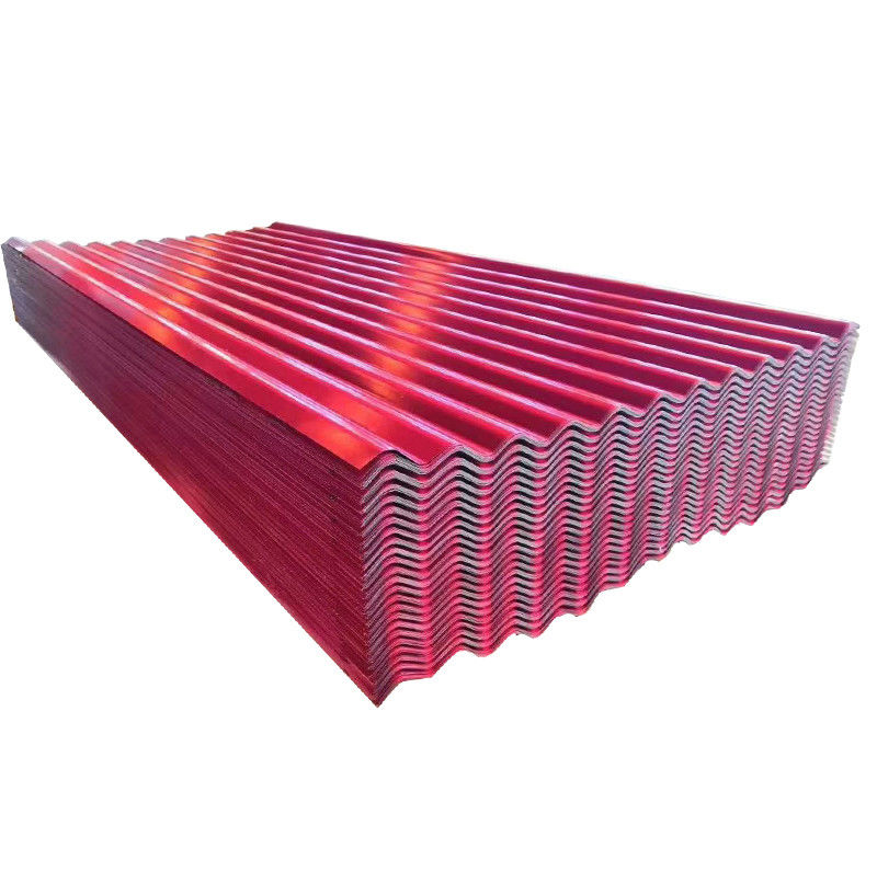 0.23mm 0,45mm πάχος Prime PPGI κυματοειδής φύλλο με 8-30/5-30um Primer Coating και ASTM PPGI