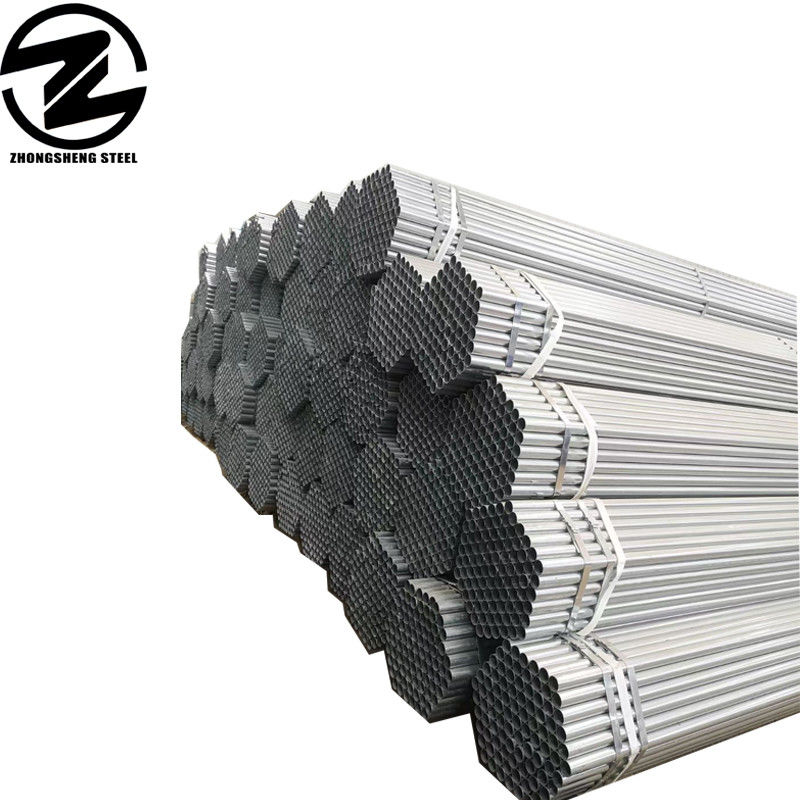 30-275g/m2 Ζινκ Επιχρισμός 1.5'' OD 2mm πάχος Ζεστό βουτηγμένο GI Ζυθοποιημένο στρογγυλό σωλήνα χάλυβα για σύστημα χημικών λιπασμάτων