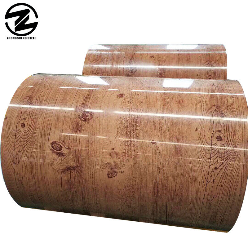 0.12-4.0mm PPGI/PPGL χρωματιστή επικάλυψη AZ/ZINC/AZM Προχρωματισμένη ατσάλινη τροχιά με προσαρμοσμένο μήκος και πλήρη σκληρότητα
