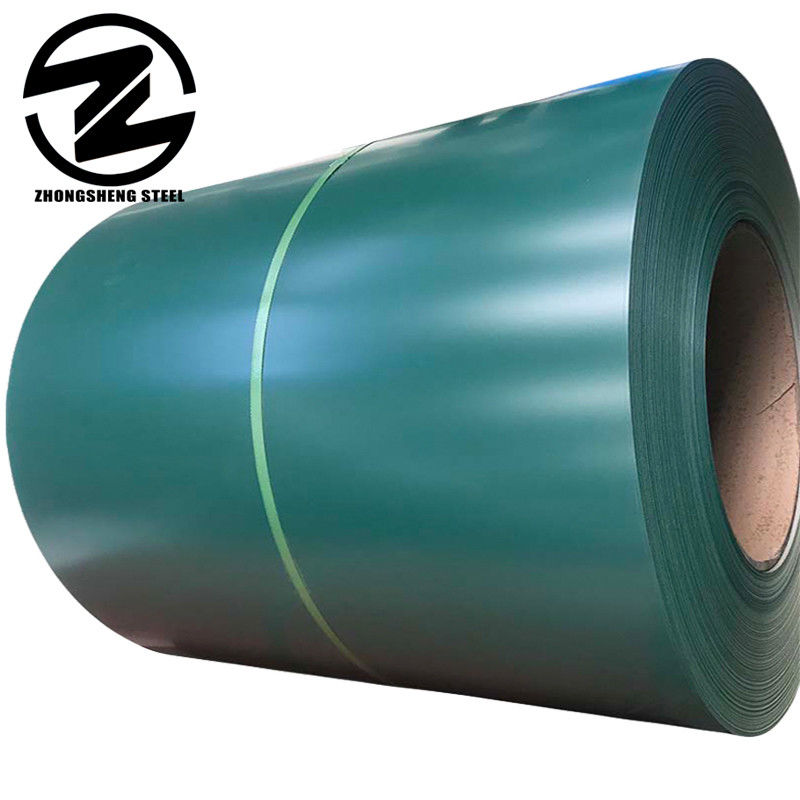 Τεχνική ψυχρού κυλίνδρου PPGI Coils Color Coated Steel Coil για μεταλλικά φύλλα οροφής