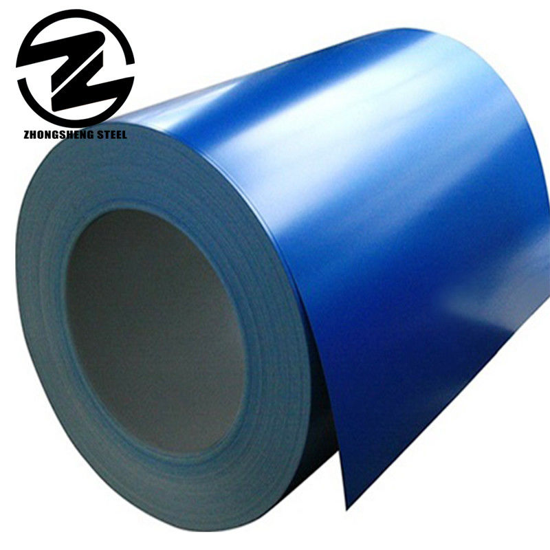3-5 τόνοι Ζυγός κυλίνδρου Z121-Z180 Επιχρισμός RAL5017 Μπλε Προχρωματισμένο PPGI Σιδηροτροχίο 0,21*914mm