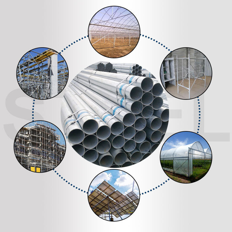 1.2-20mm πάχος Ζυγισμένο ατσάλινο σωλήνα 3 4 ίντσες Ζυγισμένο σωλήνα 20 ft για έργα κατασκευής