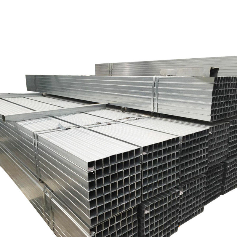 Επαγγελματική σκαλωσιά Q235 120x120mm Μέγεθος 6m μήκος GI Ζυγισμένος τετραγωνικός σωλήνας για δομή κατασκευής