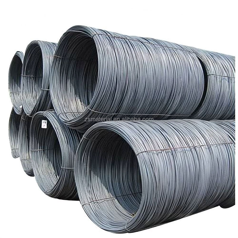 SAE1006 SAE1008 SAE1010 ανθρακικό συρματόπλεγμα Gi καυτό βύθιση/ηλεκτροσυσταμένο σιδηρούνιο σύρμα 8mm 6mm 10mm 2 τόνους ανά σπείρα με επίστρωση ψευδαργύρου