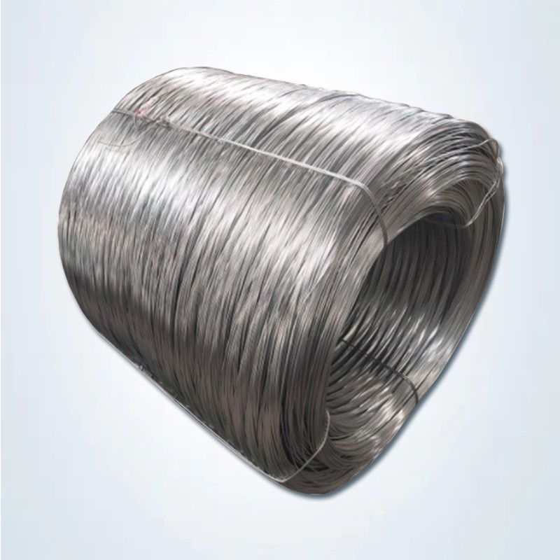 Ασημένιο Bright Q195 6mm 8mm Gi σύρμα για νύχια ASTM Standard Hot Dip/Electro Galvanized Iron Wire