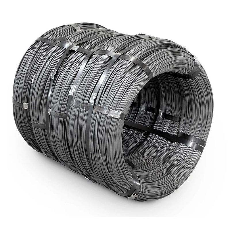 ASTM Standard Ready Stock Μαύρο 1mm 0.8mm 1.2mm q195 q235 q345 Ατσάλινο σύρμα άνθρακα για την κατασκευή νυχιών Σιδηρουργικό σύρμα βούρτσα Δωρεάν δείγμα